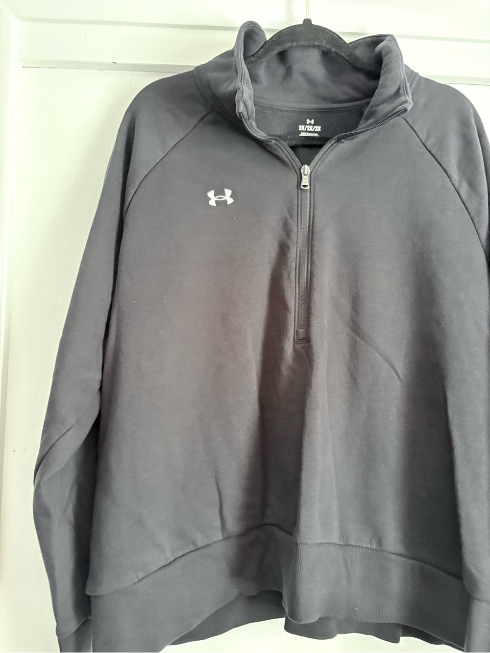 Under Armour Black Men’s Quarter-Zip Performance Pullover